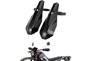 AnXin Motorcycle Handguards 7/8" and 1 1/8" Hand Guard Handlebar Protection Universal for SSR 125 110 140 150 Apollo RFZ 125 110 KAYO 60 140 TAO TAO 140 110 Dirt Pit Bike ATV Black