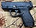 Tractiongrips Rubber Grip Tape Overlay for S&W M&P Shield 9mm.40 Pistols