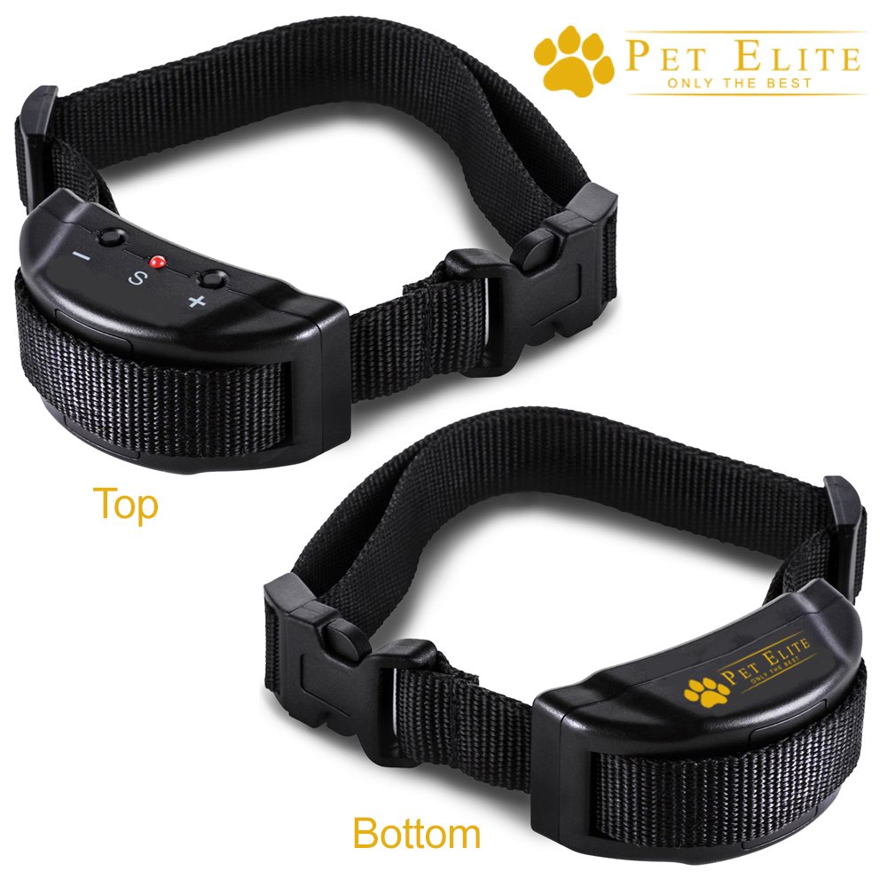 Pet Elite No Bark Dog Collar, Anti Bark Collar Humane, Shock Free Pet