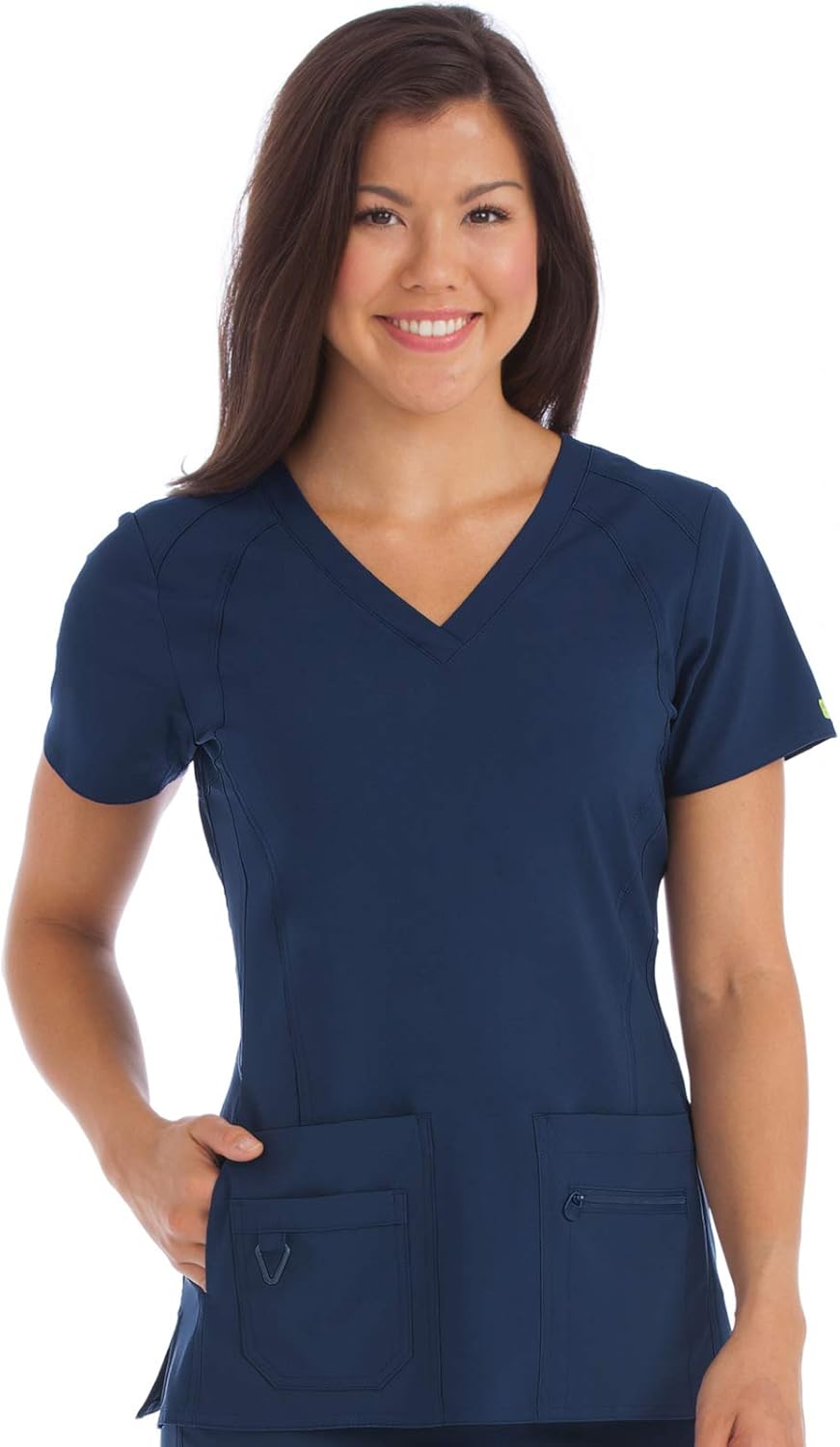 Med Couture Activate Women's V-Neck Racerback Scrub Top