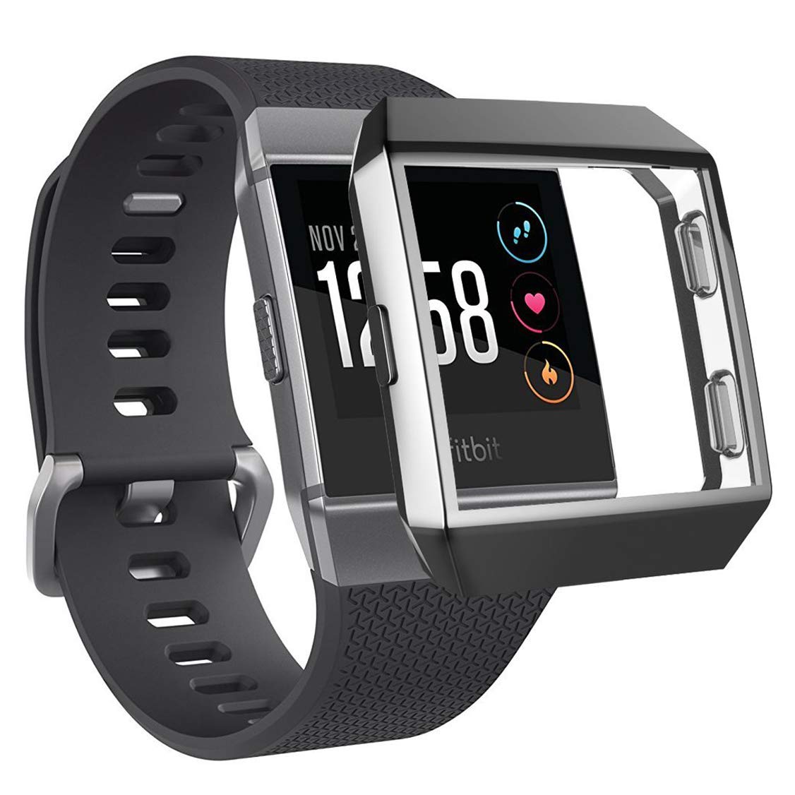 Amazon.com: Hankn for Fitbit Ionic Case, All-Around Full ...