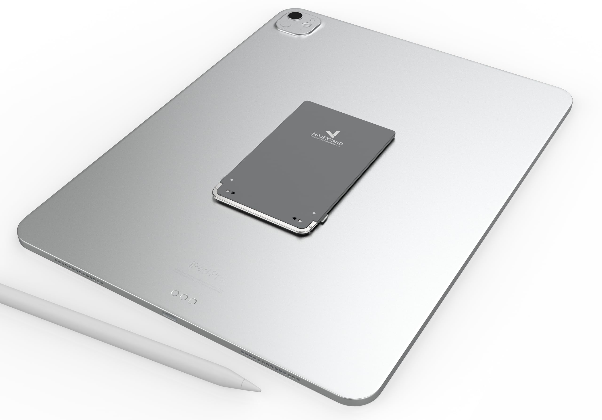 MAJEXTAND V M PhoneTablet Ergonomic Stand, Ultra Thin, Switch in 1 Second, up to 12-cm Height, 30 Height and Angle Settings, US Patented, Space Gray