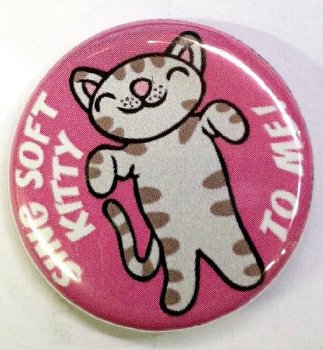 The Big Bang Theory Sing Soft Kitty Small Badge Button-1 count