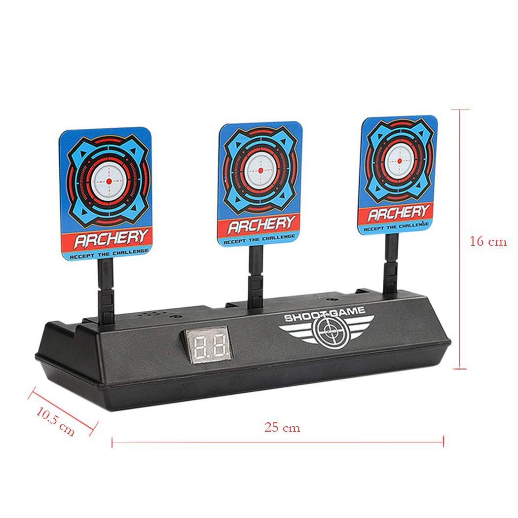Cidere Electronic Intelligent Light Sound Scoring Target Shape Toy Kids Game Blasters & Foam Play