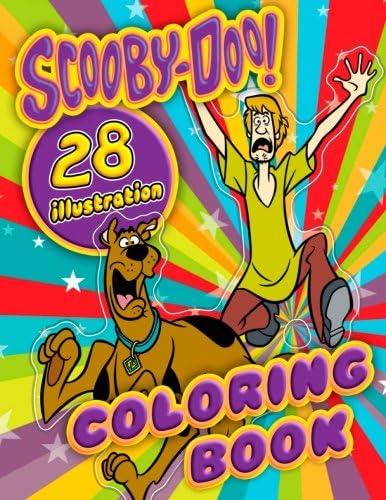 Scooby Doo Coloring Book: Great Activity Book for Kids and Any Fan of Scooby Doo Characters Paperback – March 29, 2018