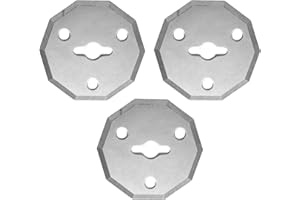 3pcs Replacement Rotary Blades for Fanttik C8 Nano Electric Scissors Tool, Manganese Steel Cardboard Cutter Blades Cutting Ac