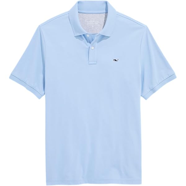Amazon.com: BRADY Men's B Star Polo, Glacier Blue, Small
