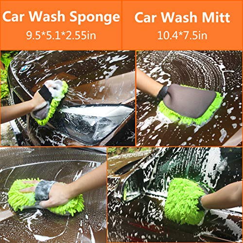 image for Konpard Car Cleaning Tools Kit 9Pcs Car Wash Tools Kit - Premium Cheni