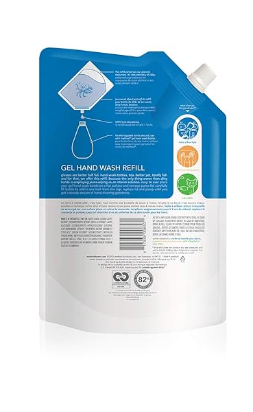 METHOD GEL HAND SOAP REFILL, SEA MINERALS, 34 OZ, 1 PACK, PACKAGING MAY VARY