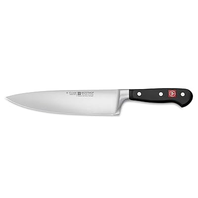 W&Uuml;STHOF 4582/20 Classic 8 Inch Chef&rsquo;s Knife,Black,8-Inch