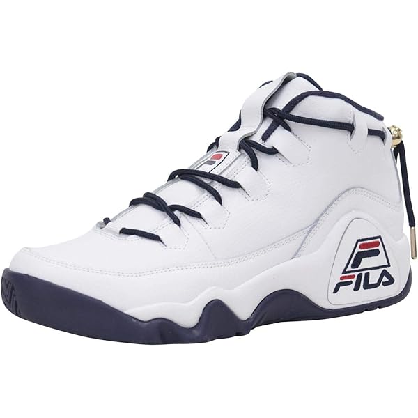 Amazon.com | FILA Men's Grant Hill 1 Shoes, Color: Wht/Fnvy/Fred