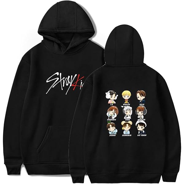 Amazon.com: KPOP SKZ Hoodie Go Sweater Hyujin I.N Jisung Woojin