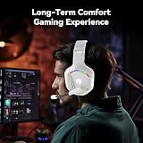 IMYB Gaming Headset with Microphone for PC Xbox PS5 PS4 Stereo Over-Ear RGB view 4