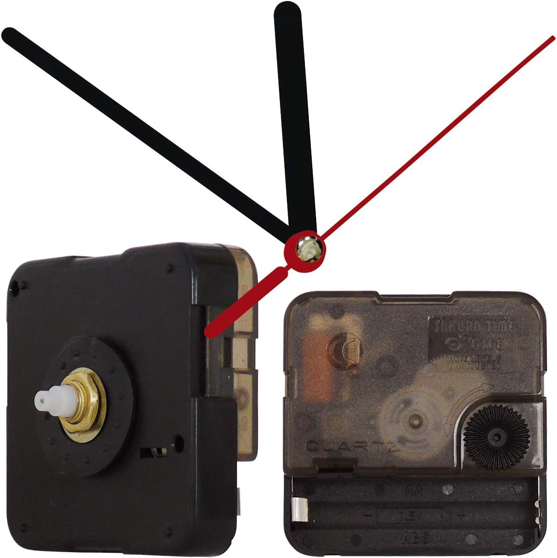 freneci Meccanismo di Movimento Orologio da Parete al Quarzo Fai da Te A 4  Pezzi Lancette A Punta Extra Lunghe 3 Puntatori Meccanismi Casa e cucina  berjaya.edu.my