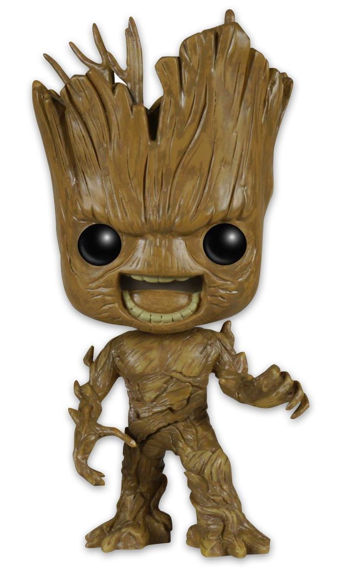 Funko 017681 Pop Movies: Guardians of The Galaxy Angry Groot 84 Bobble Head Figure
