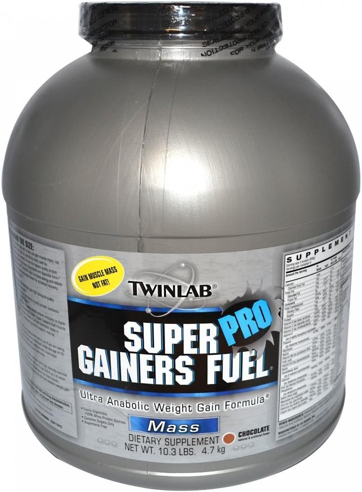 Twinlab Super Gainers Fuel Pro Chocolate 10 3 Pound Health Personal Care Amazon Com