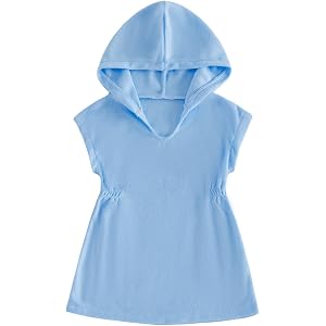 citgeett Toddler Little Girl Swim Cover Up Beach Towel Coverup Bathing Suit Cover Ups Swimsuit Summer Baby Beach Essentials