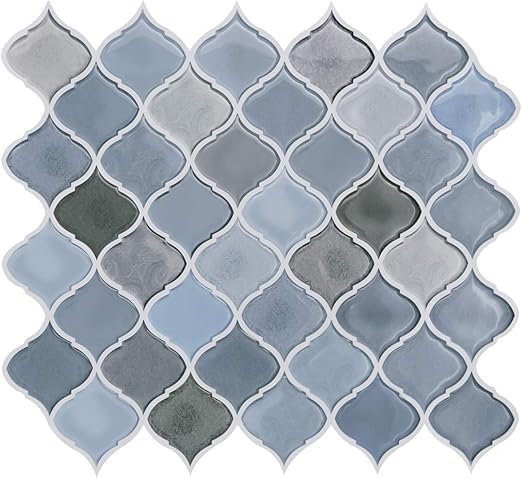 Hue Decoration Modern Peel And Stick Tile Backsplash For Kitchen