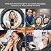Inkeltech Ring Light - 18 inch 2700K-5600K Dimmable Bi-Color Light Ring, 60W LED Ring Light with Stand, Lighting Kit for Vlog, Selfie, Makeup, YouTube, Camera, Phone - LCD Screen & Remote Control