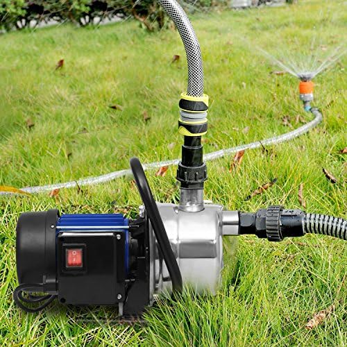 Dozenla Water Pressure Pump Automatic ON/OFF Power 1200W Water Pumps Removal Pool Cover Garden Yard Outdoors [US Stock]