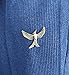 Gudeke Hunger Games 3 Mockingjay Part 2 Pin Brooch (Antique Bronze)
