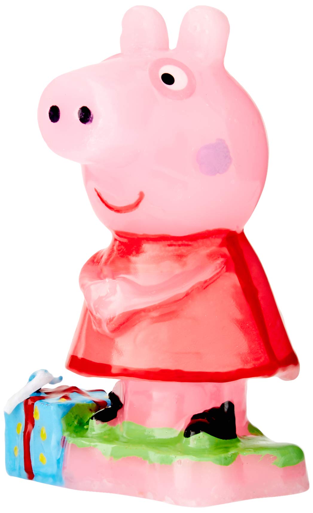 Dekora Birthday Cake Candles with Peppa Pig Design-Size 7.5 cm, Wax, Multicoloured, 4x8x15 cm