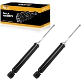 PAROD 2PCS 5611 Rear Struts Shock Absorber | Fit for 06-13 Audi A3/A3 Quattro, 09-17 VW CC, 06-14 GTI, 10-14 Golf, 05-14 Jetta, 06-10 Passat, R32, 06-09 Rabbit