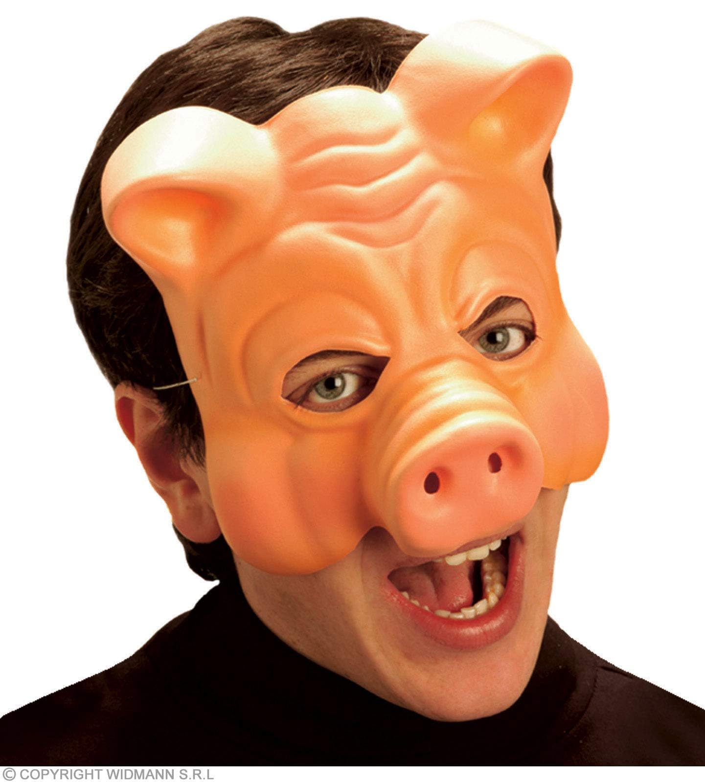 Pig Mask Vinyl Half Face Animals Masks Eyemasks & Disguises for Masquerade Fancy Dress Costume Accessory