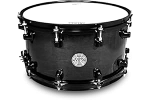 MAPEX MPML4800BMB MPX Series Maple Snare Drum 14" x 8", Transparent Black Finish
