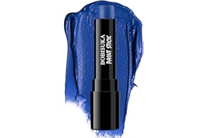 BOBISUKA Blue Body Face Paint Stick, Royal Blue Eye Black for Baseball Football Softball Sports, Blendable Body Painting Halloween Makeup Ideal for Avatar Galaxy Looks