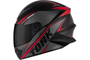 CAPACETE FECHADO PRO TORK R8 VERMELHO TAM. 58 VIS. FUMÊ