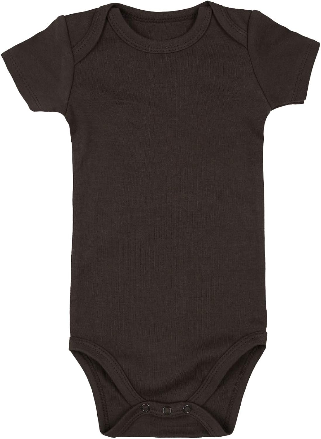 ROMPERINBOX Unisex Solid Baby Bodysuit 0-24 Months: Clothing