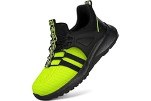 YOLARK Boys Girls Sneakers for Kids Non-Slip Tennis Shoes Fashion Lightweight Breathable Running Sport Athletic