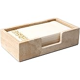 Shonmogar Guest Towel Holder Natural Travertine Bathroom Napkin Holder Luxe Stone Napkin Holder for Bathroom,Stylish Guest Towel Holder Tray for Bathroom Vanity Toilet Dining Table, Beige