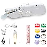 Handheld Sewing Machine, Portable Mini Sewing Machines for Beginners, Quick Stitching with Accessory Kit, Electric Sewing Machine for DIY Projects at Home or Travel