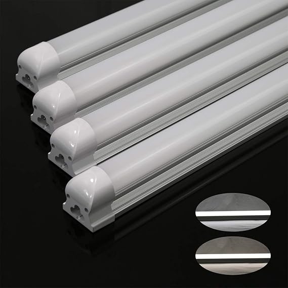 5FT Fluorescent Light T8 Led Tubes 150cm with G13 Socket 24W 2000lm Natural White 4000K Led Tube