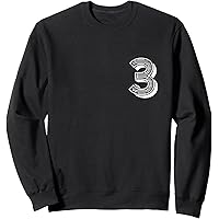 Amazon.com: White heart on black Sweatshirt : Clothing