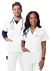 Sivvan Unisex Scrubs - V-Neck Scrub Top - S8304