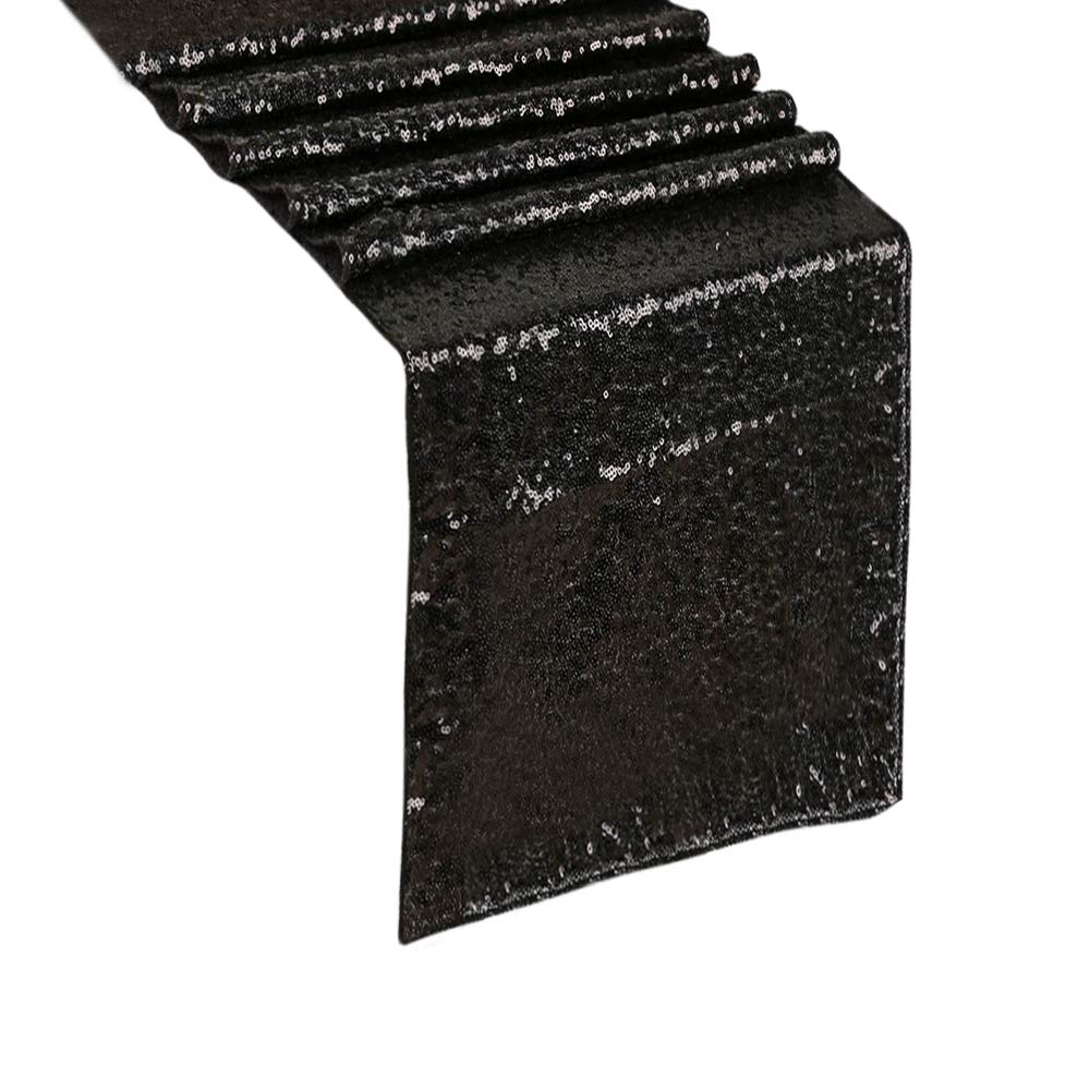 Best Black Linen Table Runner Black