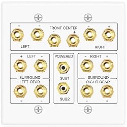 TNP 7.2 Surround Sound Subwoofer and Speaker Wall