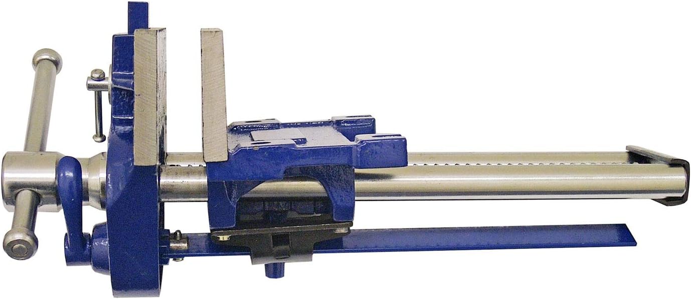 Faithfull VW175DQ Woodwork Vice 7-inch Quick Release with Dog, Grey - Image 4