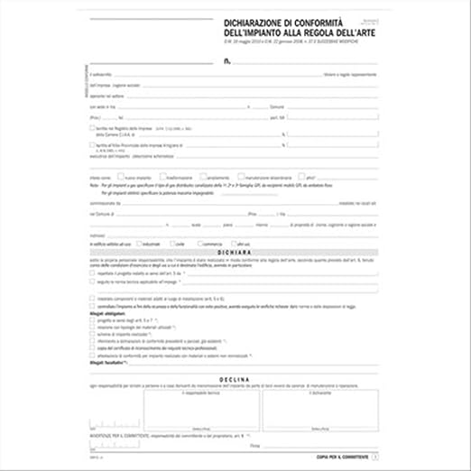 Semper Multiservice 184110000 Snap Dichiarazione Di