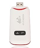 4G LTE USB WiFi Modem, Portable 4G Router with SIM
