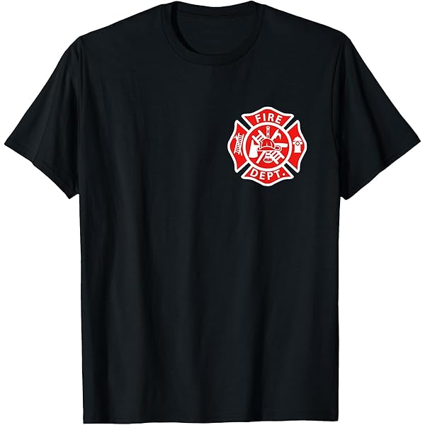 Amazon.com: Fire Department Uniform T-Shirt - Official Firefighter