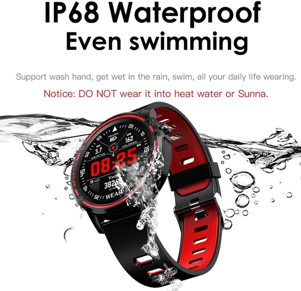 Amazon.com: GLO BUY Smart Watch Mens IP68 Waterproof Reloj ...