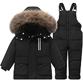 Toddler Snow Suit Baby Snowsuit Girl Pants Boy Winter Coat Ski Bibs Jacket 1-5T
