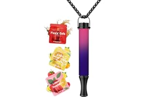 ASTOFLI Breathing Necklace For Anxiety Adults - Adjustable Air Outlet Breathe Necklaces With Flavored - Breath Free Stress Re