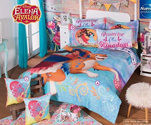 PRINCESS ELENA OF AVALOR DISNEY ORIGINAL COMFORTER SET 6 PCS TWIN