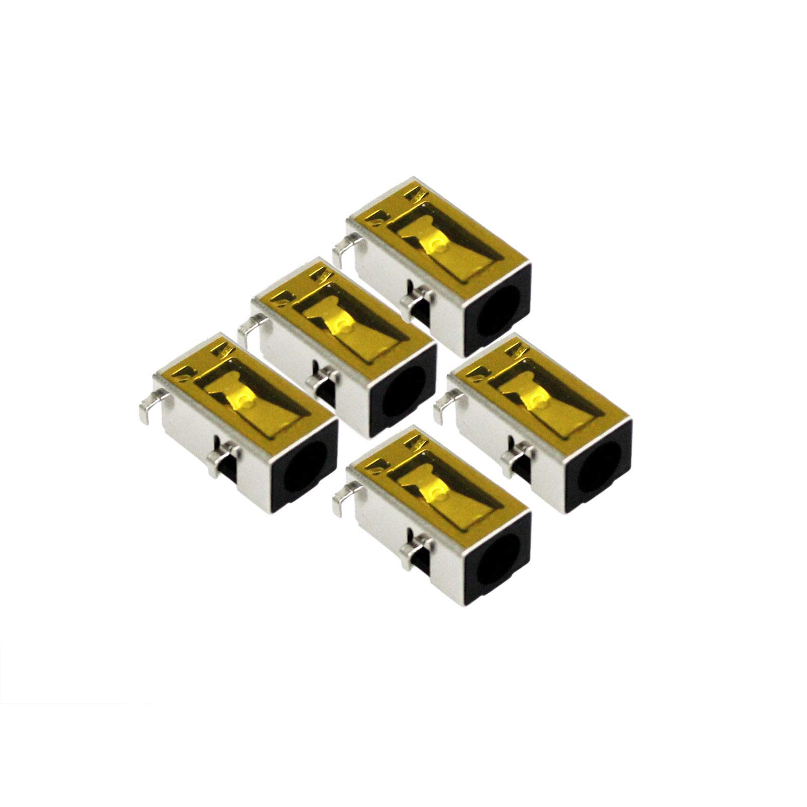Gintai DC Jack Power Socket Connector Port Replacement for Lenovo Ideapad 100-15IBD 100-14IBD,5 Pcs