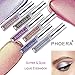 Chenway Glitter Eyeshadow,12 Color Magnificent Metals and Glow Holographic 3D High Pigmented Eyeshadow Liquid with Magnificent Long Lasting Professional Makeup (A)